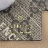 Gucci x Balenciaga Supreme Monogram Striped Logo Print Web Small Jackie 1961 Hobo Beige Ebony 13