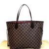 Louis Vuitton Neverfull Damier Ebene MM Cerise Red 3