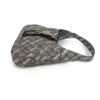 Gucci x Balenciaga Supreme Monogram Striped Logo Print Web Small Jackie 1961 Hobo Beige Ebony 10
