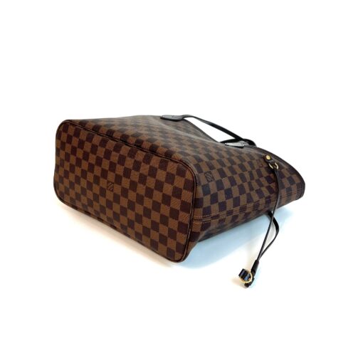 Louis Vuitton Neverfull Damier Ebene MM Cerise Red 12