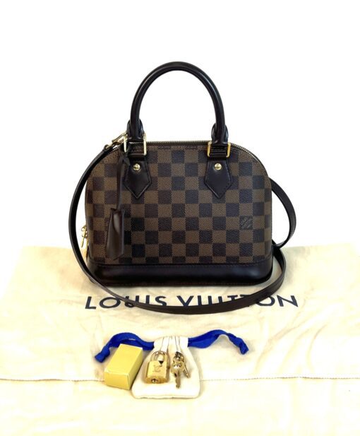 Louis Vuitton Damier Ebene Canvas Alma BB - Image 3