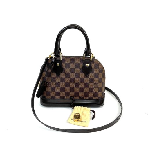 Louis Vuitton Damier Ebene Canvas Alma BB Crossbody