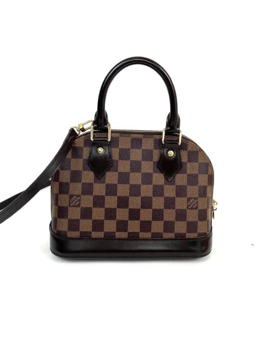 Louis Vuitton Damier Ebene Canvas Alma BB Crossbody 5