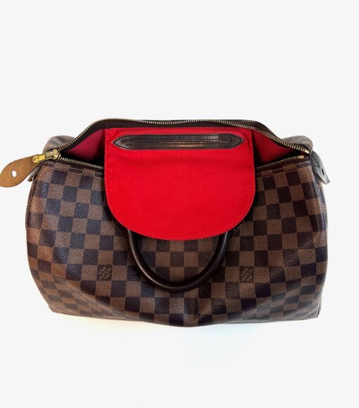 Louis Vuitton Damier Ebene Speedy 35 - Image 15