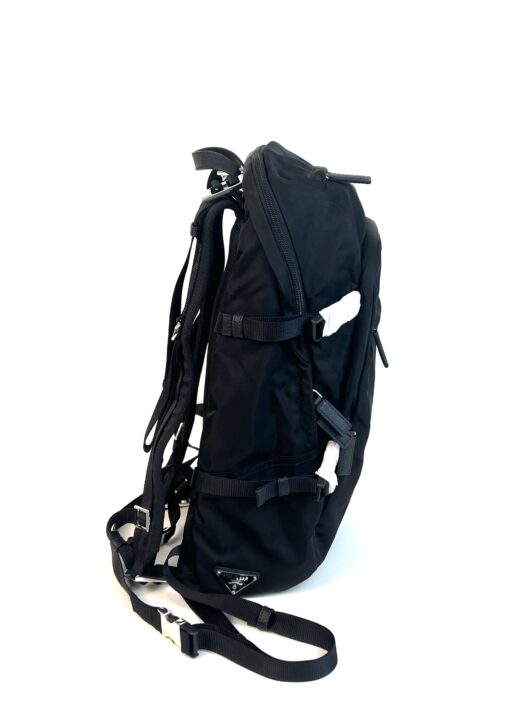 Prada Tessuto Montagna Black Nylon Backpack - Image 7