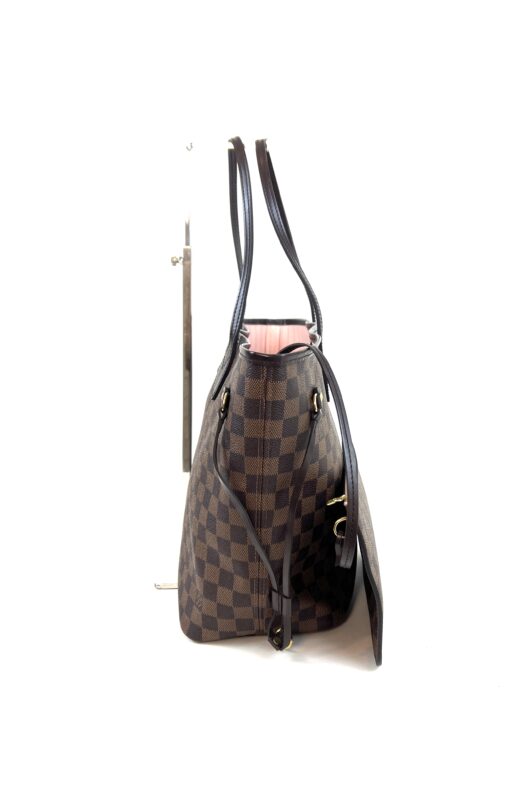 Louis Vuitton Neverfull Damier Ebene Canvas MM Pink - Image 6