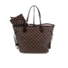 Louis Vuitton Neverfull Damier Ebene Canvas MM Pink 4