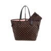 Louis Vuitton Neverfull Damier Ebene Canvas GM Cerise Red 17