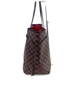 Louis Vuitton Neverfull Damier Ebene Canvas GM Cerise Red 2