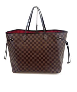 Louis Vuitton Neverfull Damier Ebene Canvas GM Cerise Red 3