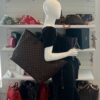 Louis Vuitton Neverfull Damier Ebene Canvas GM Cerise Red 10