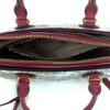 Gucci  Supreme Monogram Blooms Small Zip Top Tote Beige Blue Navy Hibiscus Red 9