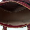 Gucci  Supreme Monogram Blooms Small Zip Top Tote Beige Blue Navy Hibiscus Red 6