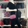 Gucci Marmont Mini Crossbody Candy Mousse Pink/Purple Gold Hardware 2