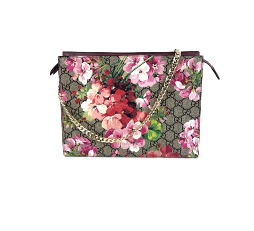 Gucci Large GG Supreme Blooms Cosmetic Case 16