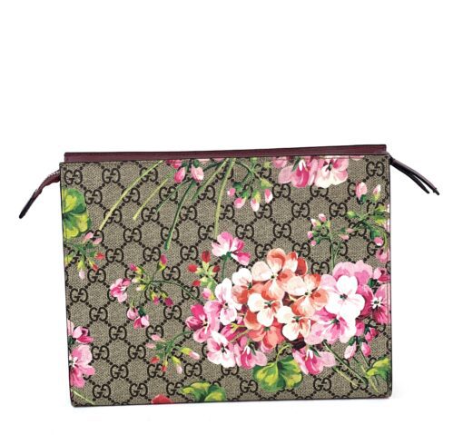 Gucci Large GG Supreme Blooms Cosmetic Case 3