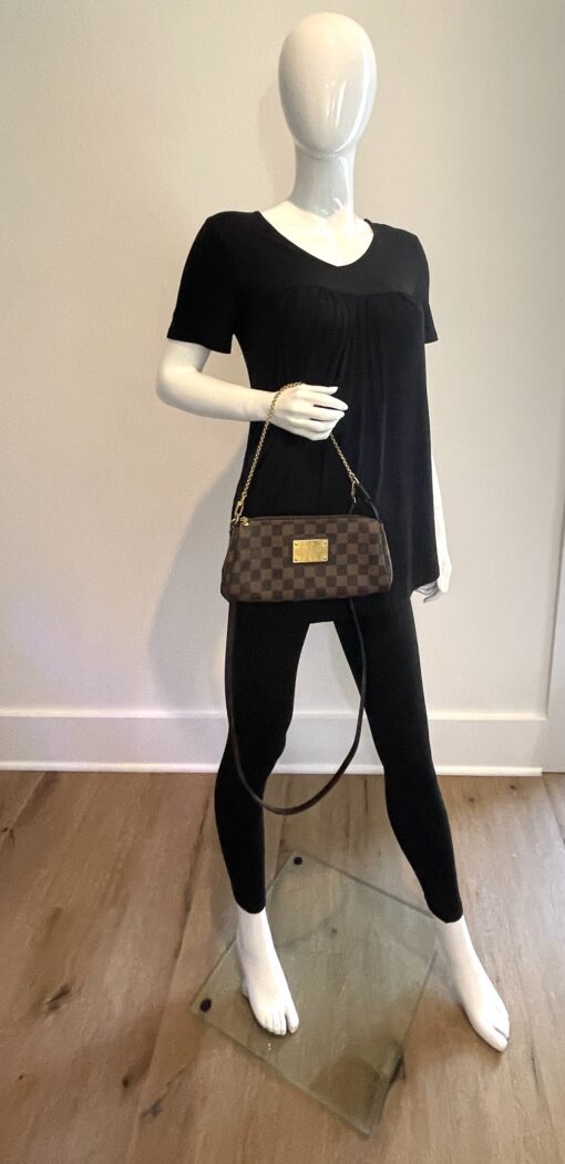 Louis Vuitton Eva Damier Ebene Crossbody 3