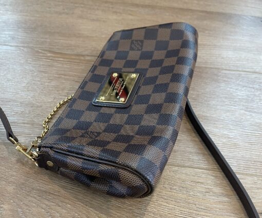 Louis Vuitton Eva Damier Ebene Crossbody 17