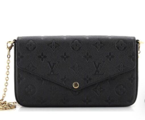 Louis Vuitton Black Empreinte Felicie Crossbody 7