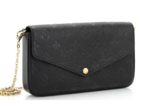 Louis Vuitton Black Empreinte Felicie Crossbody