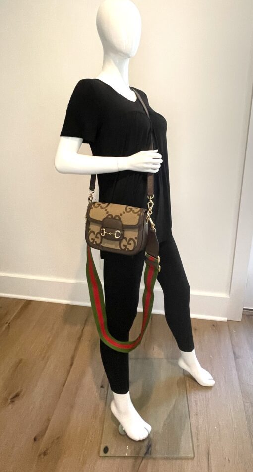 Brand New Gucci Horsebit Large GG 1955 Bag 3