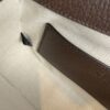 interior showing the natural canvas lining and patch pocket
