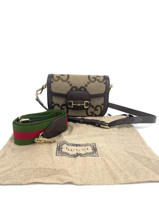 Bundle Brand New Gucci Horsebit Large GG 1955 Bag - Image 4