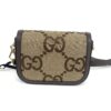 front view with the brown leather strap attached