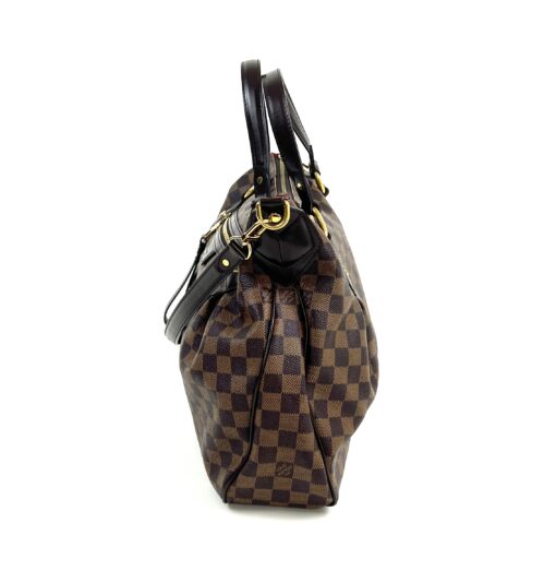 Louis Vuitton Damier Ebene Evora MM Shoulder Bag 7