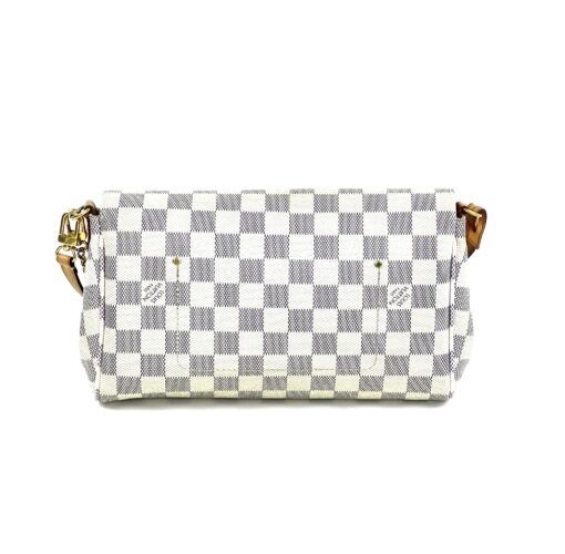 Louis Vuitton Damier Azur Canvas Favorite MM Crossbody 5