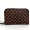 Louis Vuitton Damier Ebene Canvas Saint Louis Clutch Pochette Wristlet 5