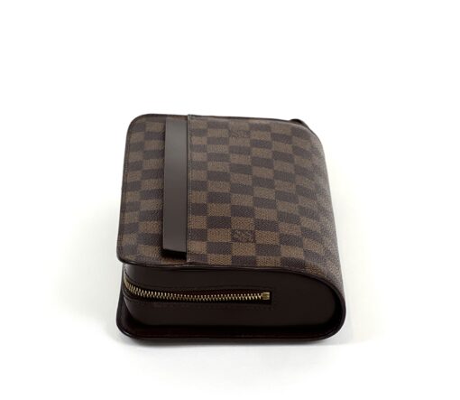 Louis Vuitton Damier Ebene Canvas Saint Louis Clutch Pochette Wristlet - Image 9