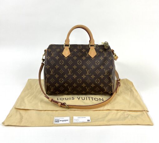 Louis Vuitton Monogram Canvas Speedy Bandoulière 30 Satchel 2