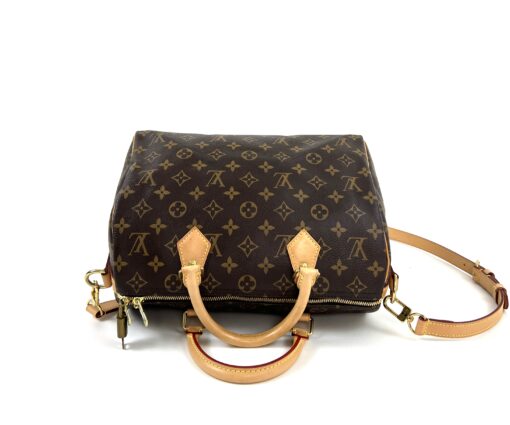 Louis Vuitton Monogram Canvas Speedy Bandoulière 30 Satchel 11