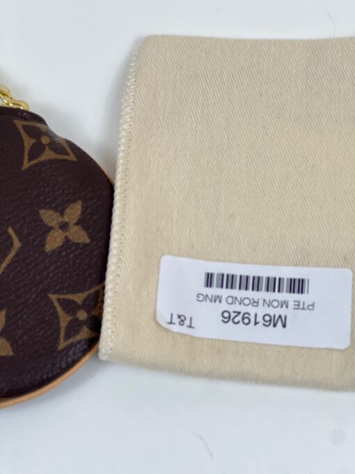 Louis Vuitton Monogram Porte Ronde Round Coin Purse 12