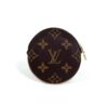 Louis Vuitton Grained Calfskin Monogram Double V Compact Wallet Black 12