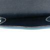 Louis Vuitton Grained Calfskin Monogram Double V Compact Wallet Black 11