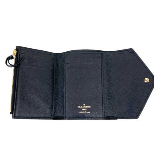 Louis Vuitton Empreinte Victorine Wallet Black Compact 4