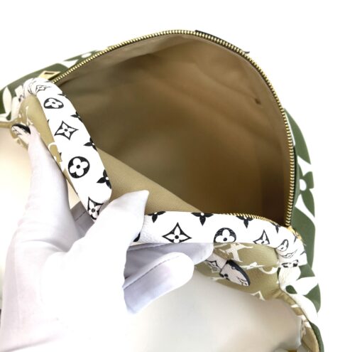 Louis Vuitton Giant Monogram Khaki Bum Belt Bag 23