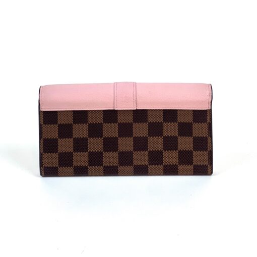 Louis Vuitton Damier Ebene Clapton Wallet Magnolia 2