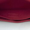 Louis Vuitton Damier Ebene Pochette Felicie Crossbody with Cerise Red Interior 15