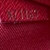Louis Vuitton Damier Ebene Pochette Felicie Crossbody with Cerise Red Interior 8