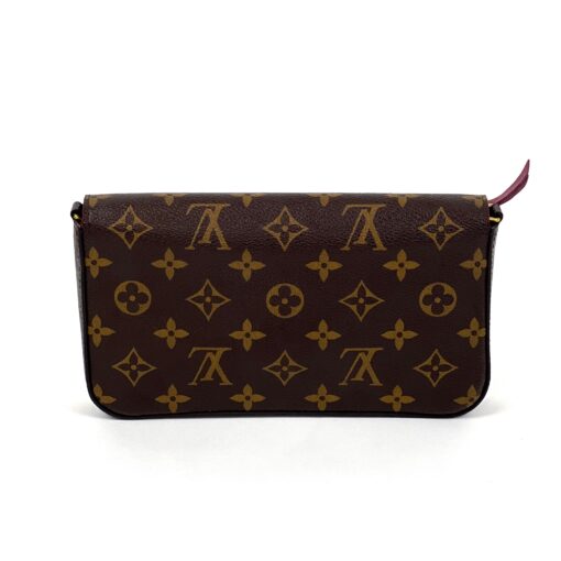 Louis Vuitton Monogram Pochette Felicie Crossbody with Pivoine Interior 5