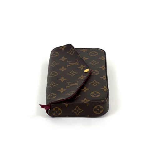 Louis Vuitton Monogram Pochette Felicie Crossbody with Pivoine Interior 10