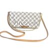 Louis Vuitton Damier Azur Beige Neverfull MM Pochette Clutch 13