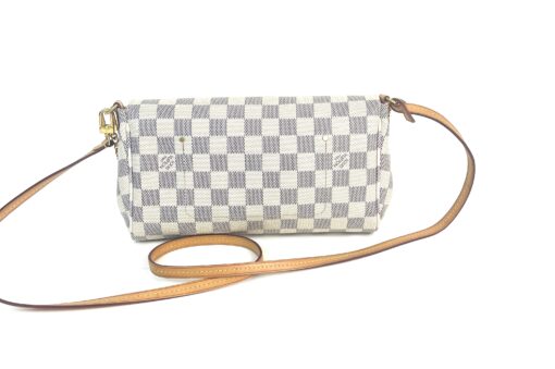 Louis Vuitton Damier Azur Canvas Favorite MM Crossbody - Image 5