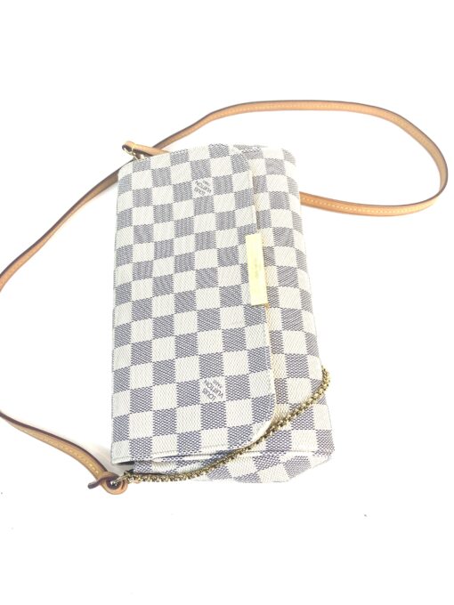 Louis Vuitton Damier Azur Canvas Favorite MM Crossbody 7