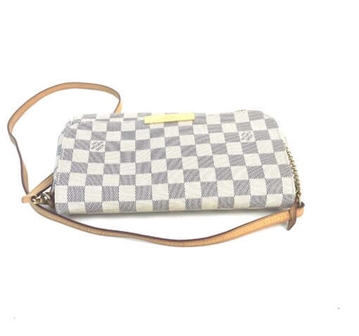 Louis Vuitton Damier Azur Canvas Favorite MM Crossbody 10