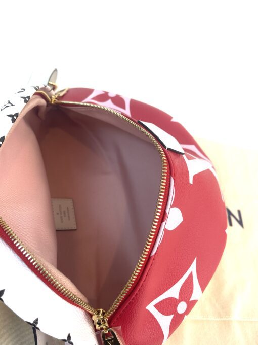 Louis Vuitton Rouge Red Giant Monogram Bum Bag - Image 5