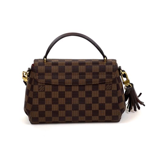 Louis Vuitton Damier Ebene Croisette Crossbody Red - Image 4